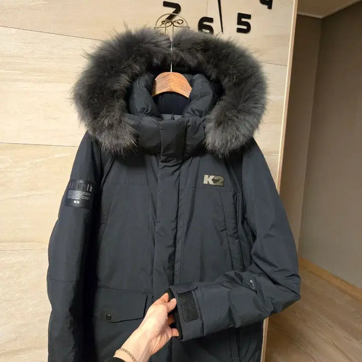 [BUNJANG] K2 Gore-Tex Windstopper Goose Down Long Padded Coat / [105] K2 케이투 고어텍스 윈드스토퍼 남성 구스 롱패딩