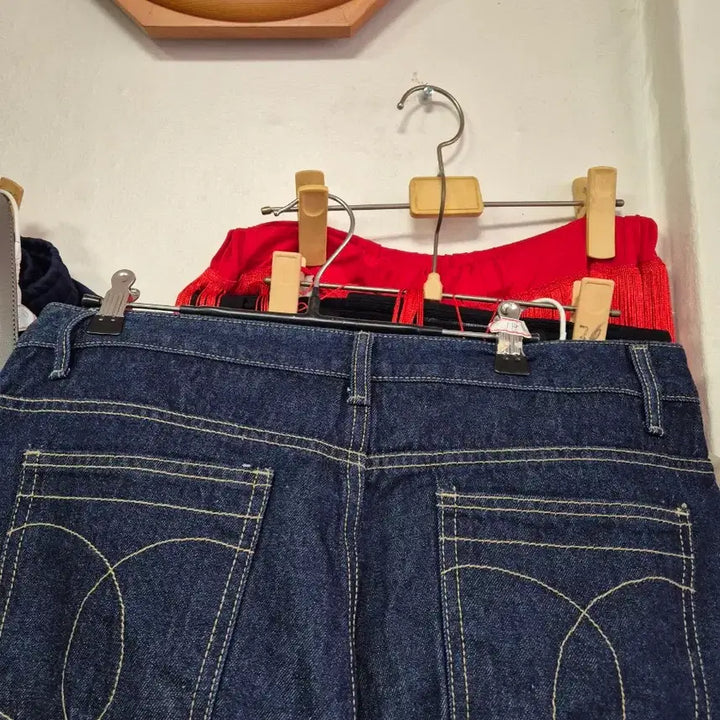 [BUNJANG] Denim Jeans 34 / 진청 데님 청바지. 34