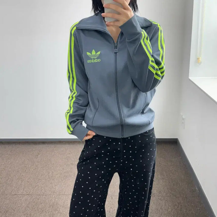 [SOLD OUT] Adidas 아디다스 형광 옐로우 카키 유로파 져지