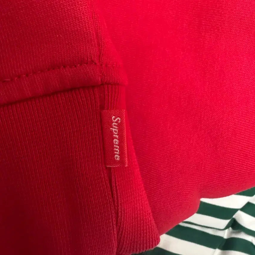 [SOLD OUT] [L] 슈프림 나이키 후드 집업 레드 25SS