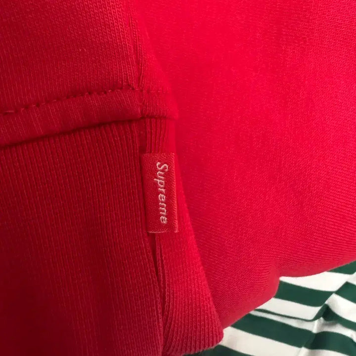 [SOLD OUT] [L] 슈프림 나이키 후드 집업 레드 25SS