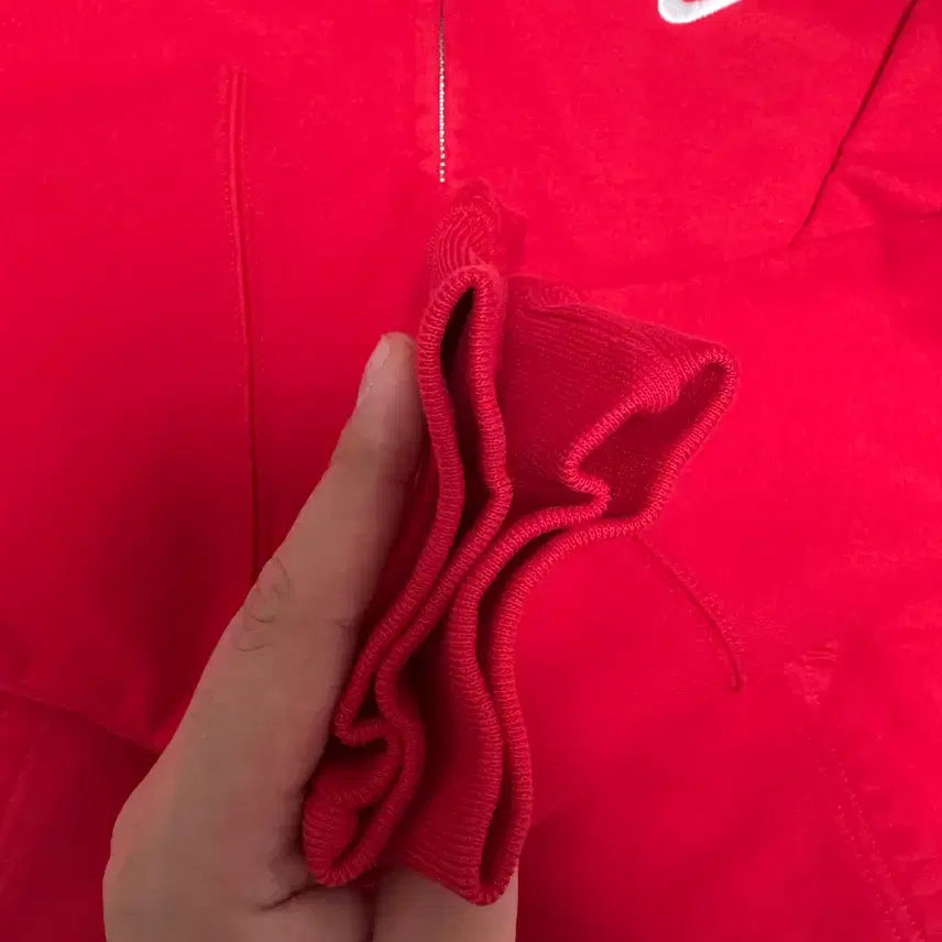 [SOLD OUT] [L] 슈프림 나이키 후드 집업 레드 25SS
