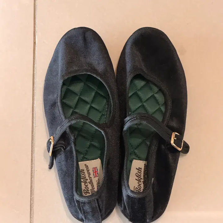 [BUNJANG] Rockfish Mary Jane Black Flats / 락피쉬 메리 제인 블랙 235(uk4)