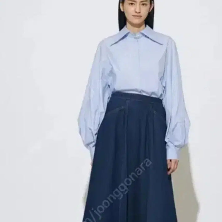 [BUNJANG] R2W Si Hwa Flare White Skirt / r2w 레디투웨어 시화 플레어 화이트 스커트