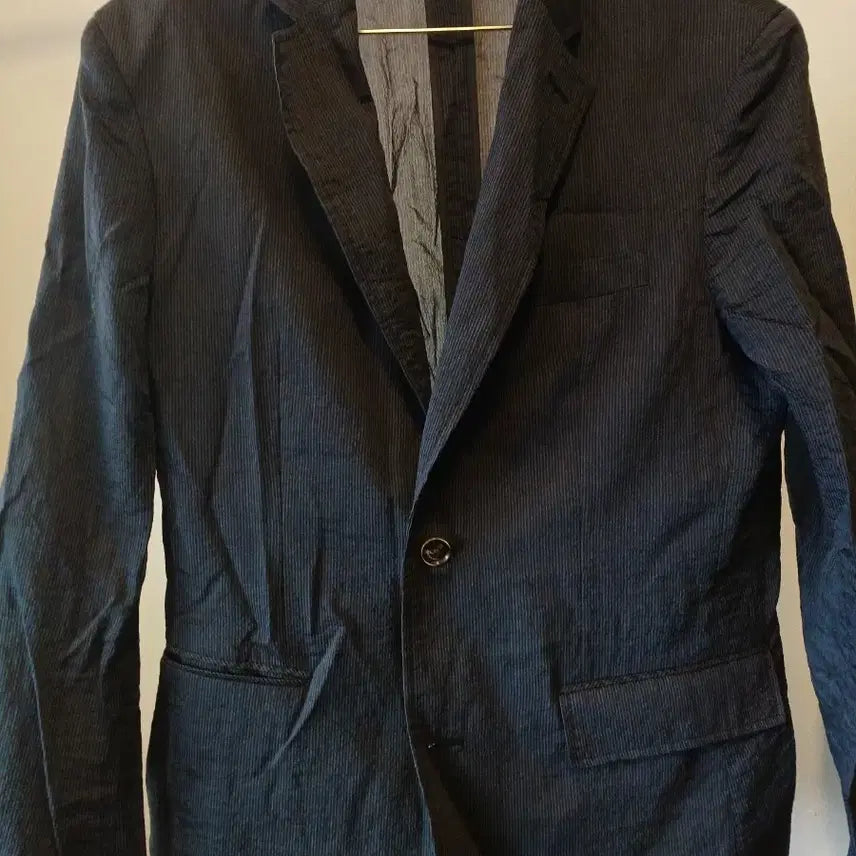 [BUNJANG] Brentwood Navy Stripe Jacket (Size 100) / 브렌트우드 네이비 스트라이프 자켓 100