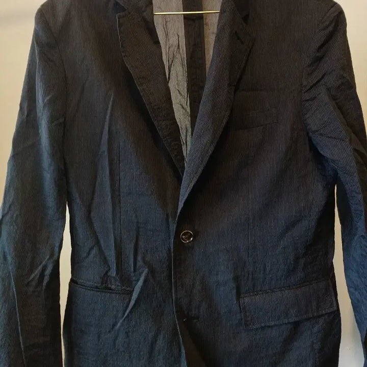 [BUNJANG] Brentwood Navy Stripe Jacket (Size 100) / 브렌트우드 네이비 스트라이프 자켓 100