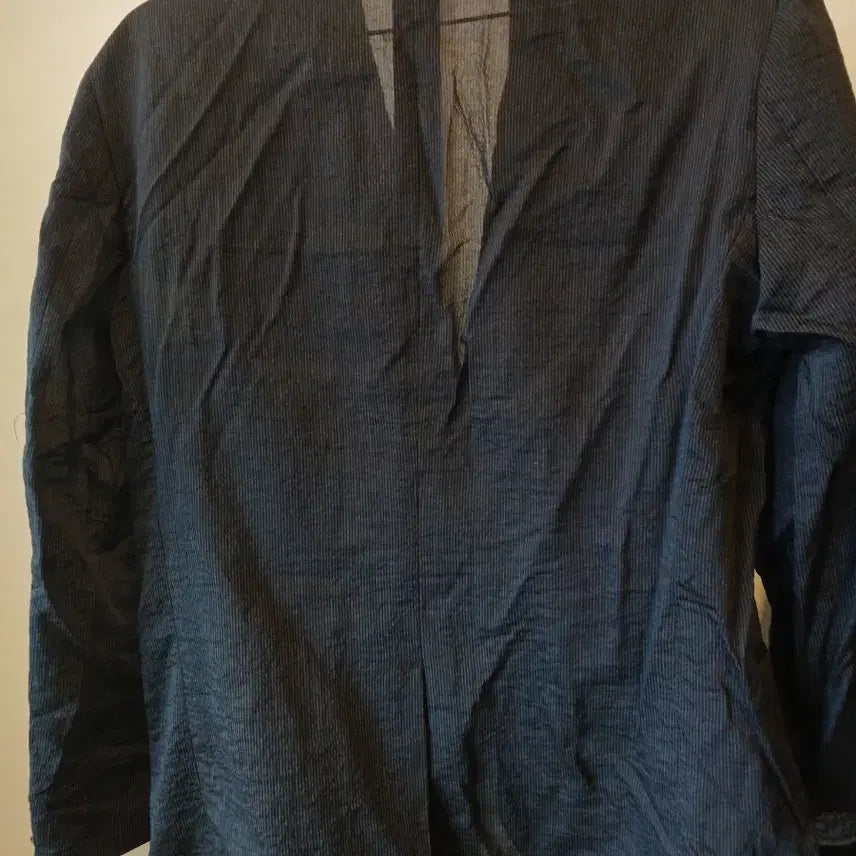 [BUNJANG] Brentwood Navy Stripe Jacket (Size 100) / 브렌트우드 네이비 스트라이프 자켓 100