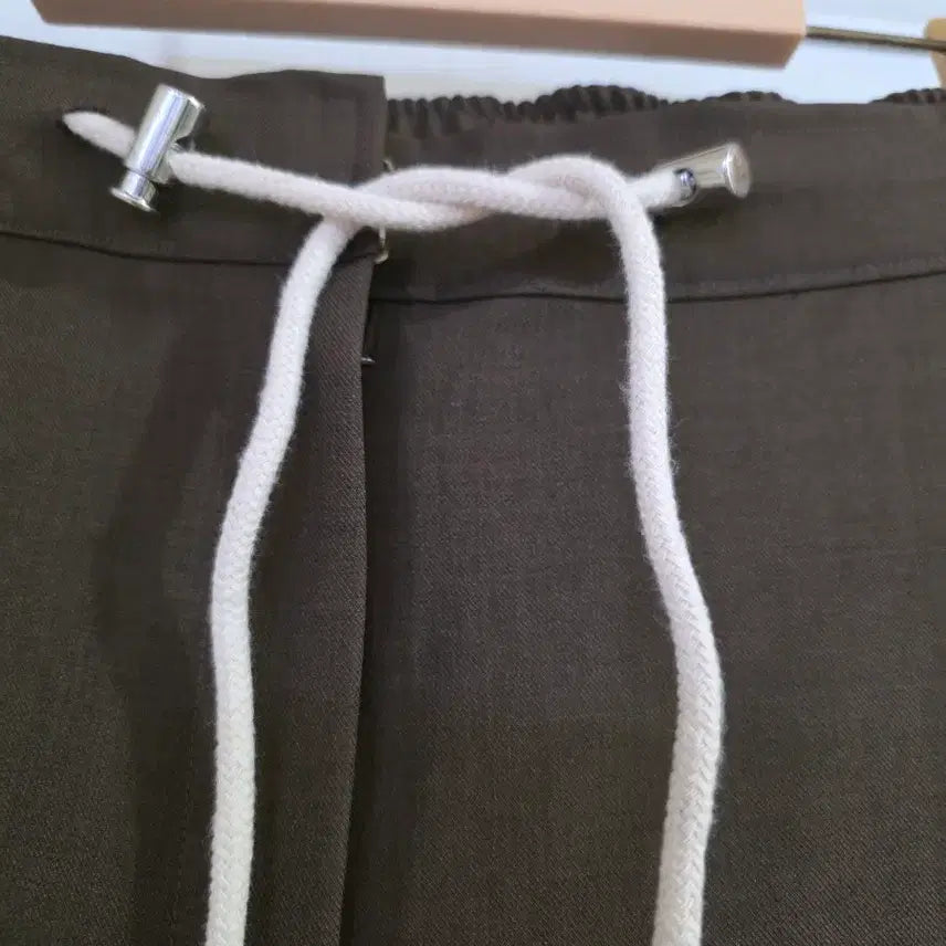 [BUNJANG] Slacks Straight Pants - Khaki / 봄  가을  슬랙스  일자바지   새상품   28까지