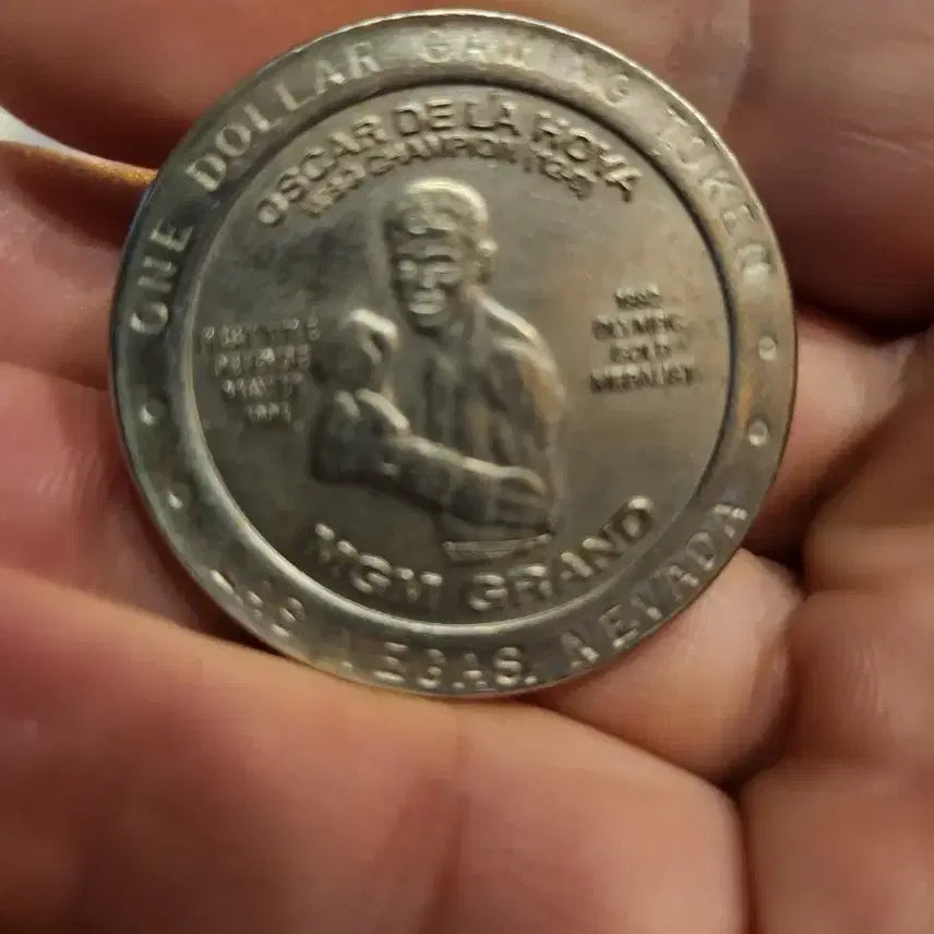 [BUNJANG] Oscar De La Hoya MGM Commemorative Token / 오스카 델 라 호야 MGM 기념 토큰