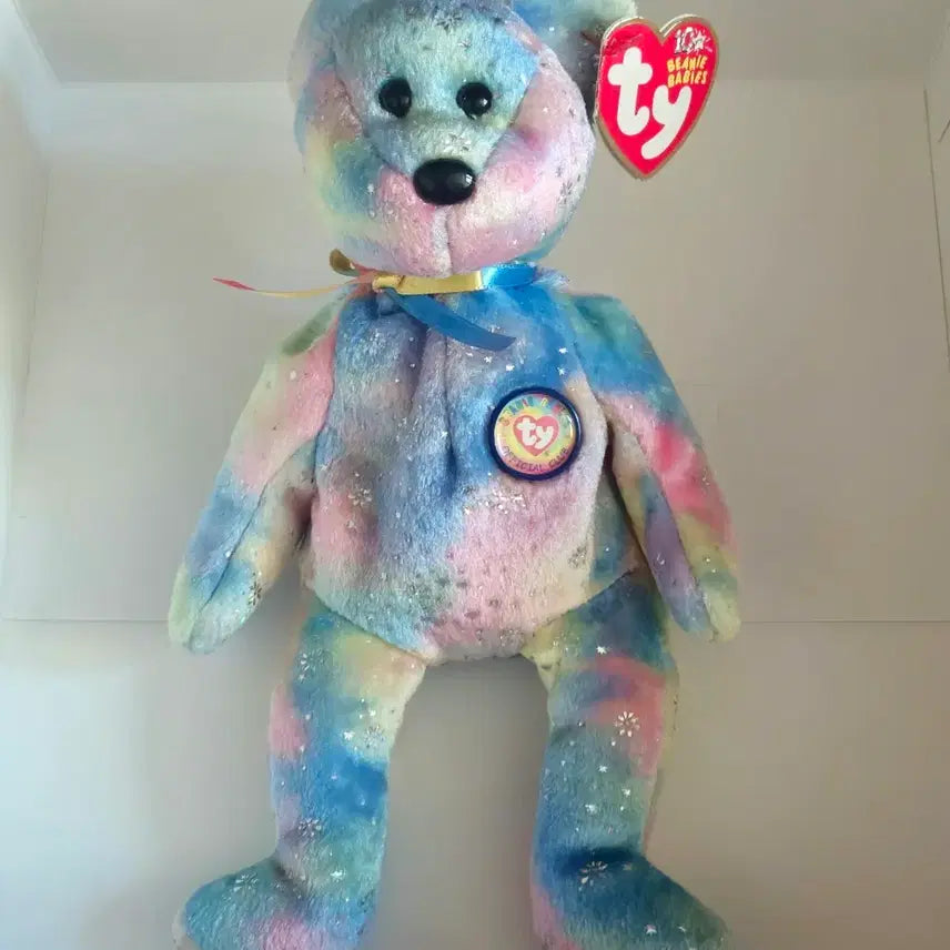 [BUNJANG] Ty Bear Shooting Star Plush / 고전 ty 베어 슈팅스타
