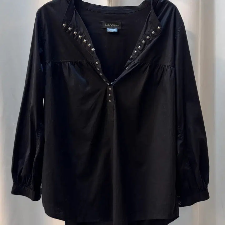 [BUNJANG] Zadig &amp; Voltaire BOHEME Studded Blouse / 자딕앤볼테르(Zadig&amp;Voltaire) BOHEME 블라우스 A274