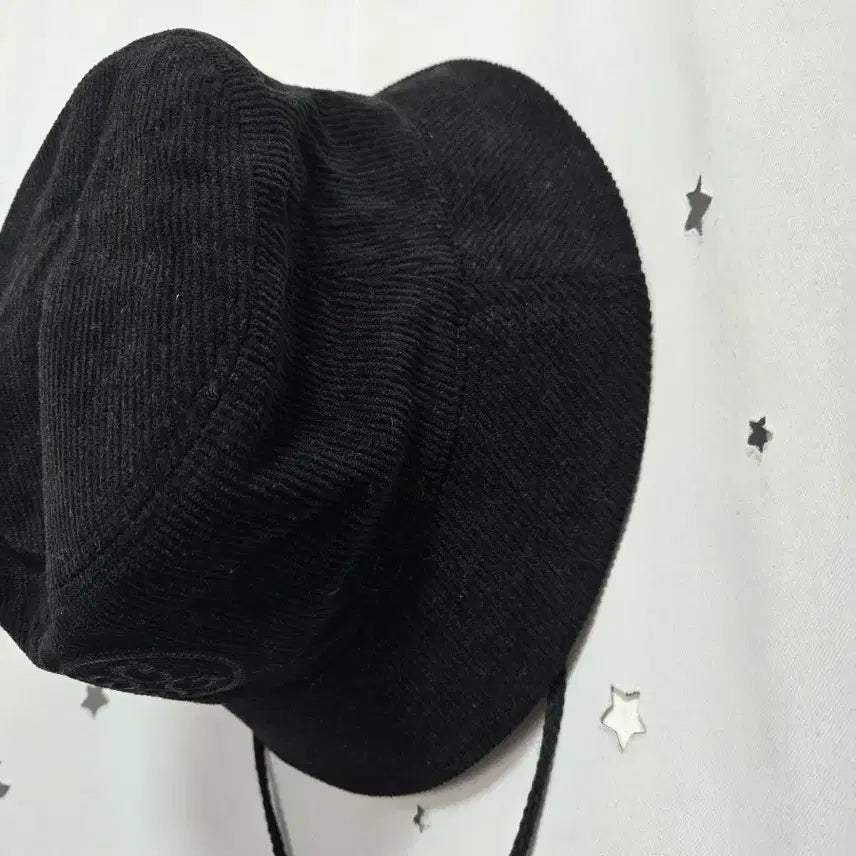 [BUNJANG] Z.FOR Black Corduroy Bucket Hat / 지포어 블랙 코듀로이 벙거지 모자