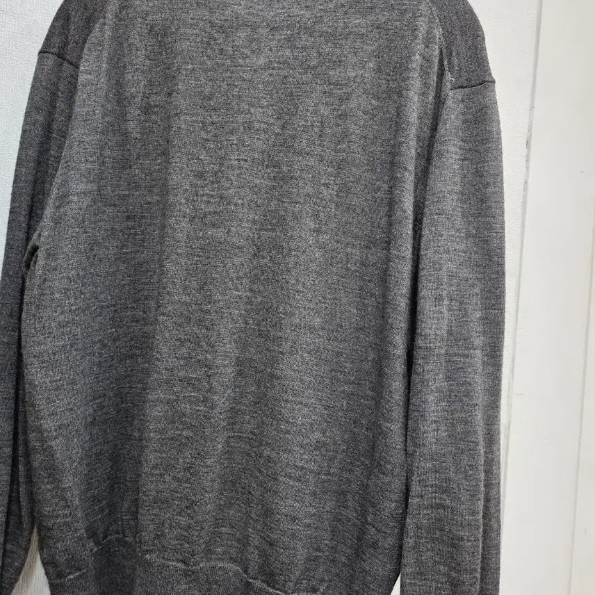 [BUNJANG] Polo Ralph Lauren Button-Neck Knit XL Gray / 폴로 랄프로렌 버튼넥 니트 XL 그레이