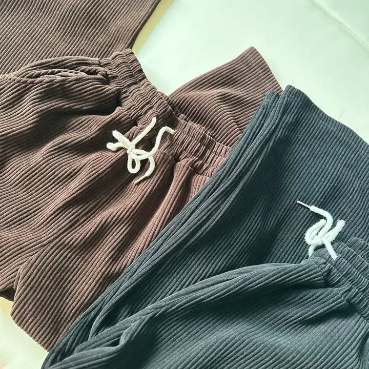 [BUNJANG] Flooring Corduroy Shorts (Brown/Black) / 골덴 반바지 (브라운/블랙)플로우링