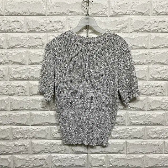 [BUNJANG] S247 Knit Short Sleeve Top / ㅅ247 반팔 니트티셔츠