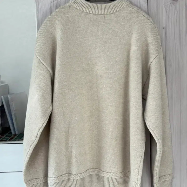 [BUNJANG] Beige Knit Sweater / 베이지 니트
