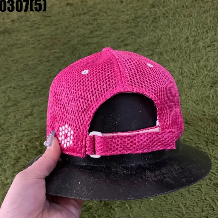 [SOLD OUT] 푸마 핑크 메쉬 볼캡 모자
