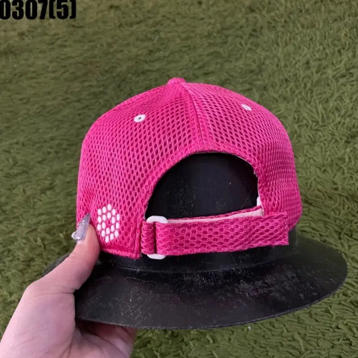 [SOLD OUT] 푸마 핑크 메쉬 볼캡 모자