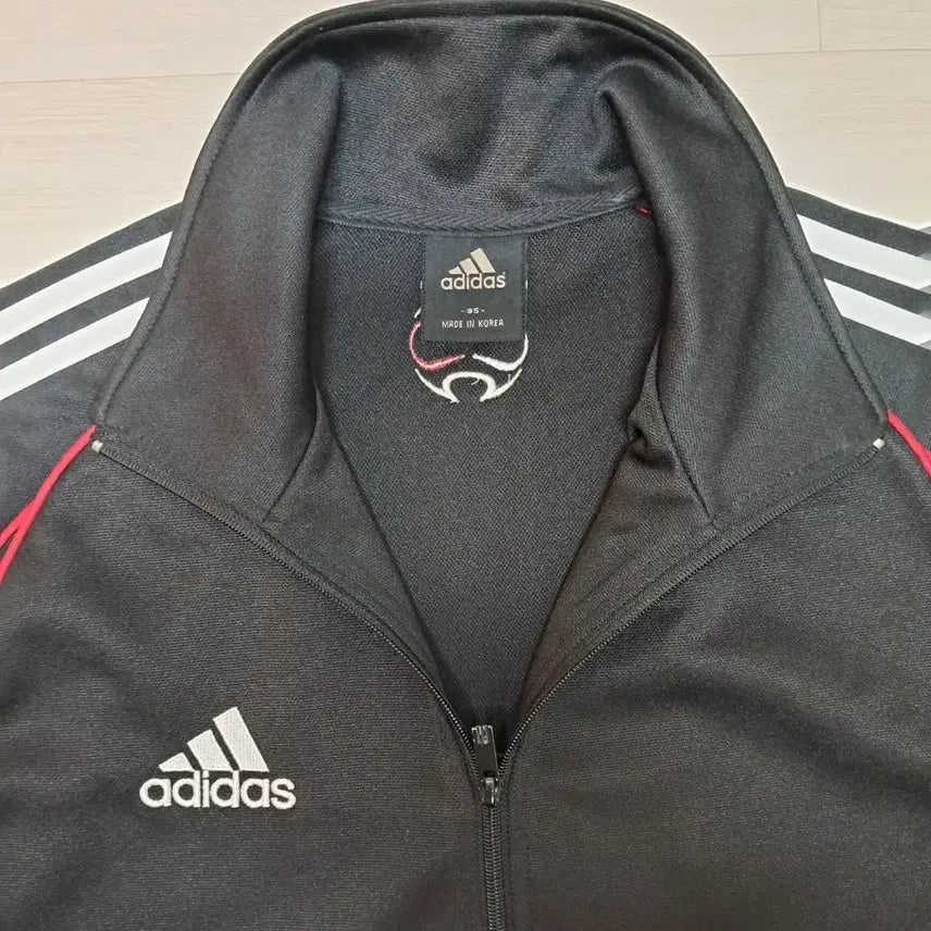 [BUNJANG] Adidas Black Track Top 95 / 아디다스 블랙 삼선 트랙탑 95