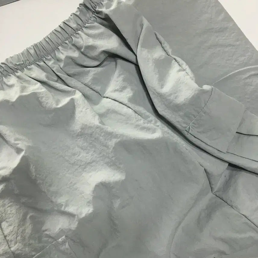 [BUNJANG] Cargo Nylon Midi Skirt / 새상품) 카고 나일론 롱 치마 / 미디 스커트