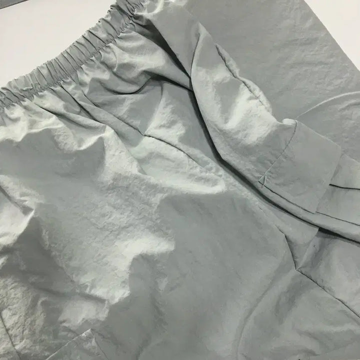 [BUNJANG] Cargo Nylon Midi Skirt / 새상품) 카고 나일론 롱 치마 / 미디 스커트
