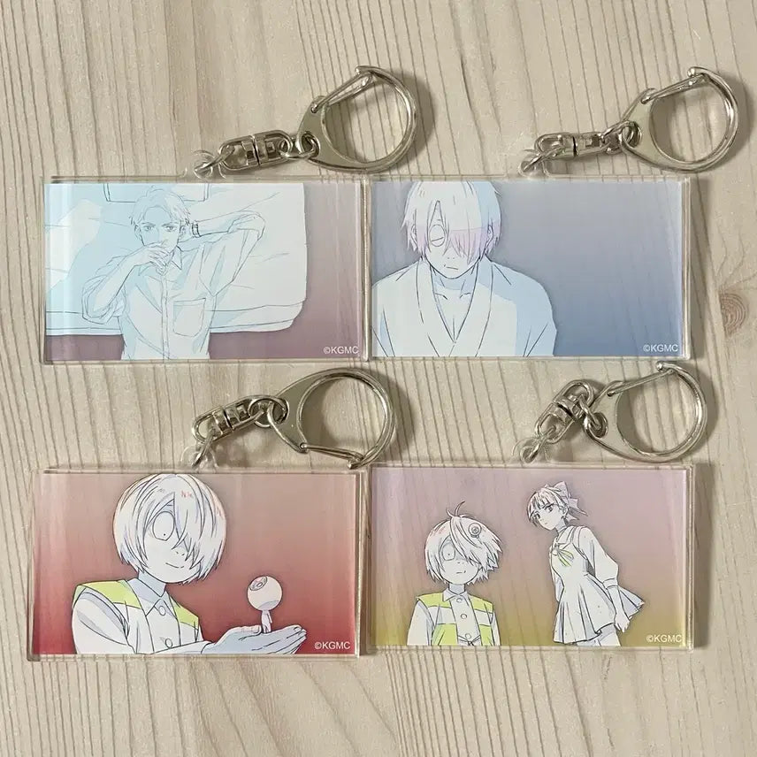 [BUNJANG] Gegege no Kitaro Acrylic Keyring Bundle Set / 키타로탄생 게게게의 수수께끼 게게게의 키타로 아크릴키링 게나조 추억전