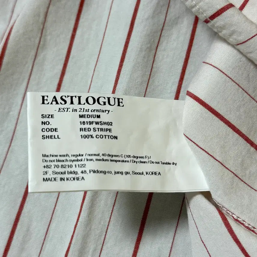 [BUNJANG] Eastlogue Stripe Shirt / [정가 24만원 새상품] 이스트로그 스트라이프 셔츠