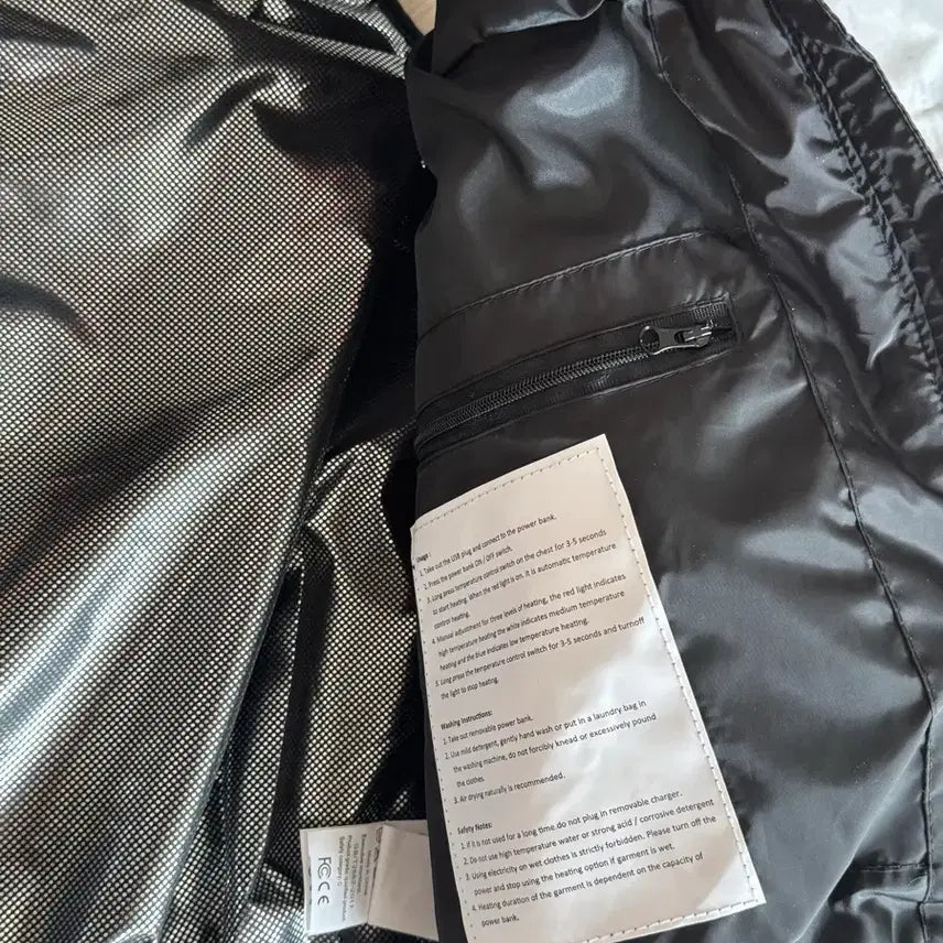 [BUNJANG] Apple Living Heated Vest Black S Size / 애플리빙 발열조끼 블랙 S사이즈 배터리포함