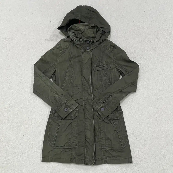 [BUNJANG] Guess Cotton Field Jacket / XS 게스 코튼 야상 자켓 0306-1