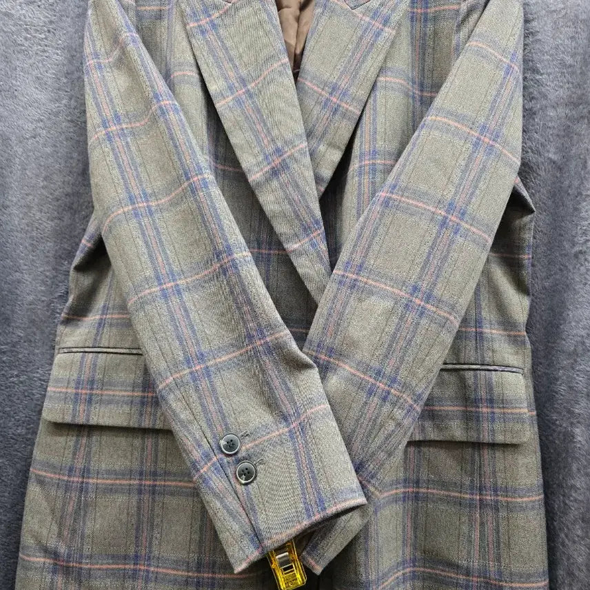 [BUNJANG] AtG Check Double Blazer Jacket / the AtG 체크 더블 자켓