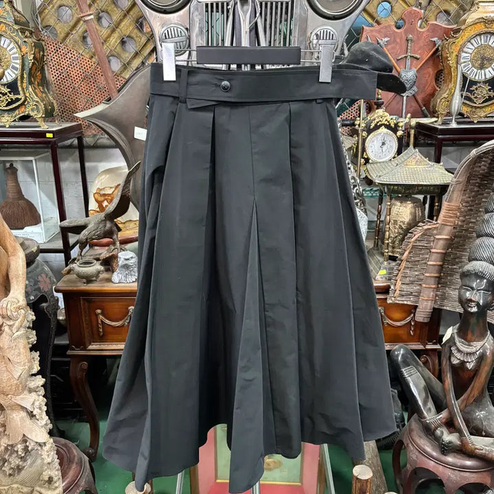[BUNJANG] NICE CLAUP Belted Pleated Skirt / 나이스클랍(NICE CLAUP) 벨티드 플리츠 스커트