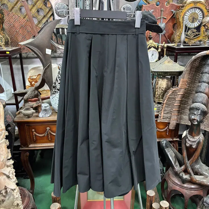 [BUNJANG] NICE CLAUP Belted Pleated Skirt / 나이스클랍(NICE CLAUP) 벨티드 플리츠 스커트
