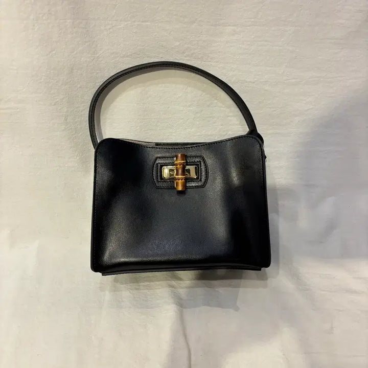 [BUNJANG] Cuir Rose Italy Bamboo Tote Bag / 쿠이르로세 이테리 뱀부 토트백
