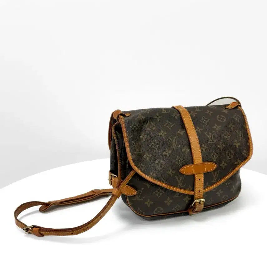 [BUNJANG] Louis Vuitton Monogram Saumur 30 Messenger Bag / 루이비통 모노그램 소뮈르 30 메신저 크로스백