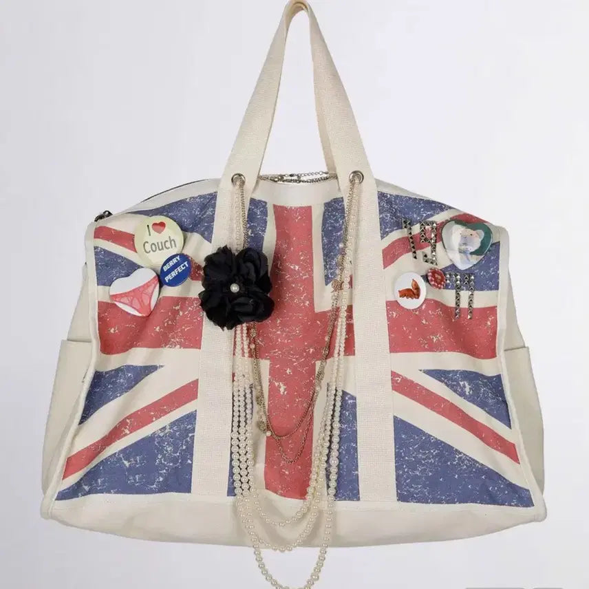 [BUNJANG] Sculptor Union Jack Tote Bag / 스컬프터 유니온잭 토트백