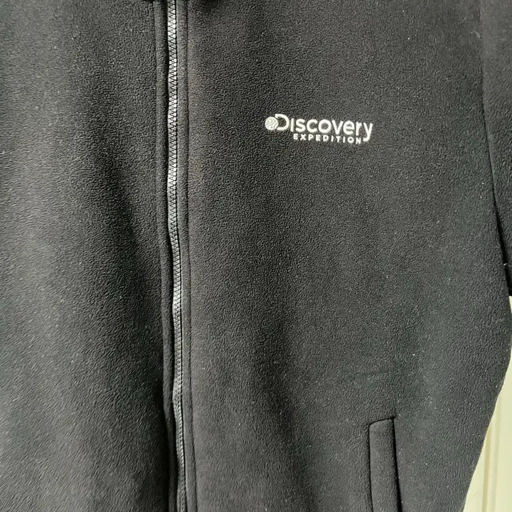 [BUNJANG] Discovery Black Fleece Jacket / 디스커버리 검정색 플리스