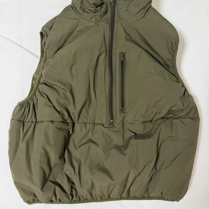 [BUNJANG] Journal Standard Padded Vest (Olive) M / 저널 스탠다드 패딩 베스트(카키/올리브) M