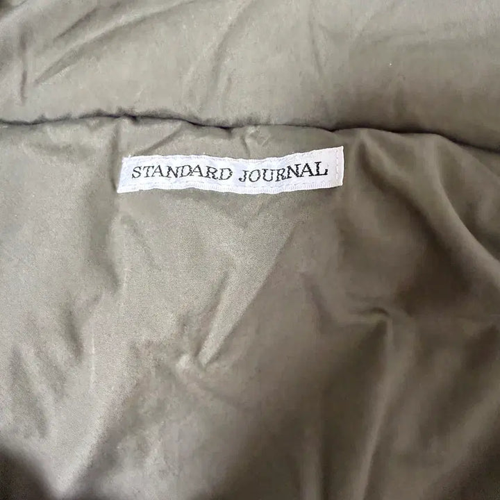 [BUNJANG] Journal Standard Padded Vest (Olive) M / 저널 스탠다드 패딩 베스트(카키/올리브) M