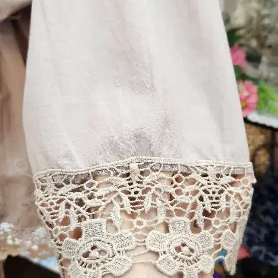 [BUNJANG] Q.SISI 100% Cotton Long Blouse (55-66) / Q.SISI 면100% 롱블라우스(55~66)
