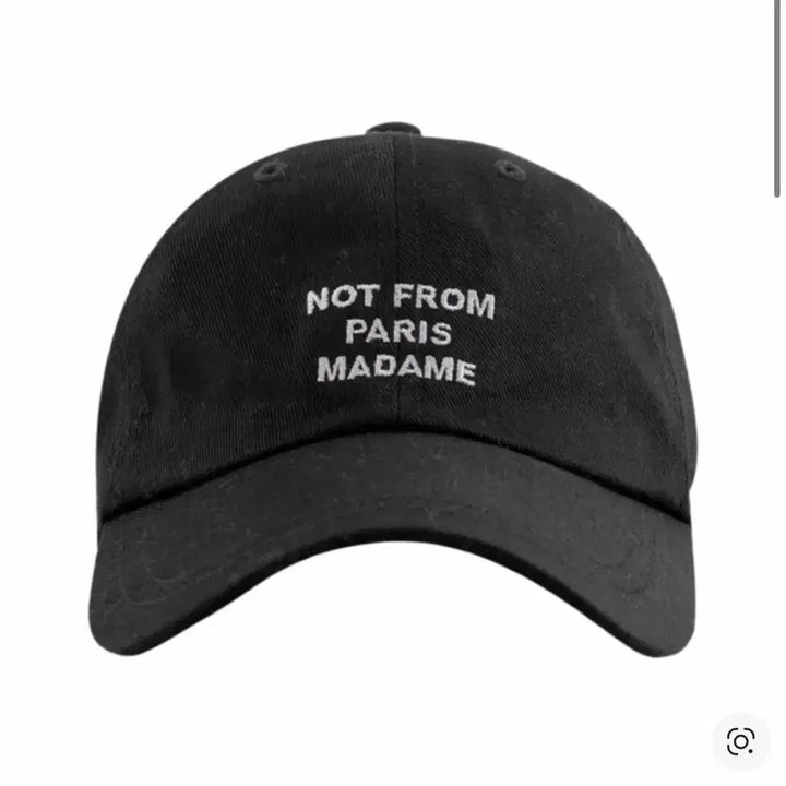 [BUNJANG] Drole De Monsieur Slogan Ball Cap / 드롤 드 무슈 슬로건 볼 캡