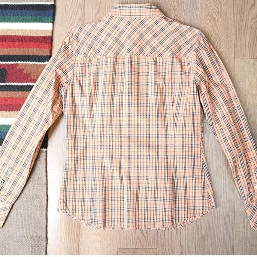 [BUNJANG] Burberry Blue Label Pink Nova Check Shirt / BURBERRY 버버리 블루라벨 핑크&amp;노바체크 남방