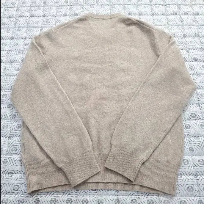 [BUNJANG] Polo Ralph Lauren Beige Knit Sweater / 폴로 랄프로렌 베이지 니트 ~55반