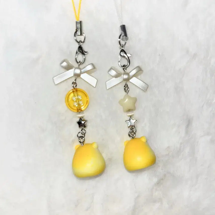 [BUNJANG] Kim Hamzzi Golden Hamster Bead Keychain / 골든 햄스터 비즈 키링 김햄찌