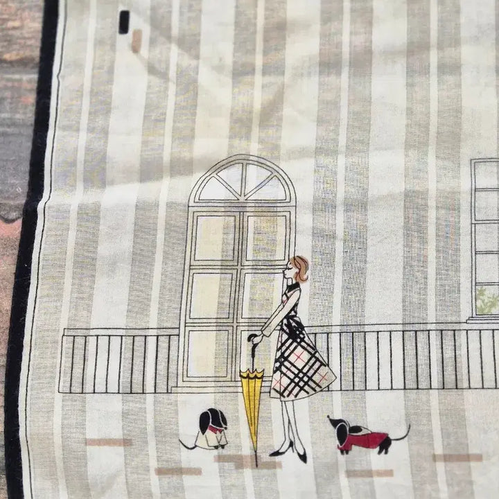 [BUNJANG] Burberry Vintage Pattern Handkerchief Scarf / 버버리 빈티지 스카프 패턴 손수건