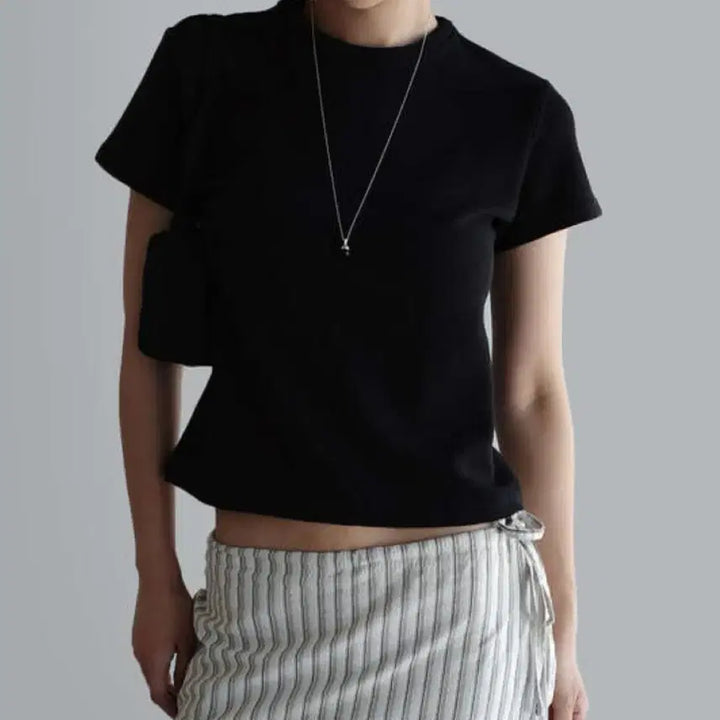 [BUNJANG] LAROOM Soda Waffle T-shirt / [by LAROOM] 소다와플티셔츠 민트,블랙