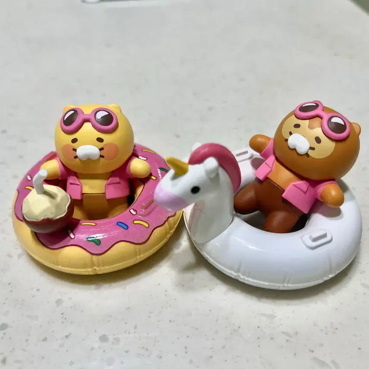 [BUNJANG] Kakao Friends Tanning Chunsik Figure / 카카오프렌즈 둥둥 튜브 태닝춘식이 피규어