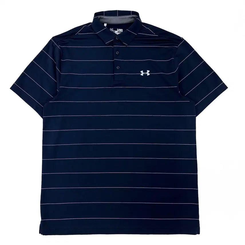 [BUNJANG] Under Armour Navy Functional Polo Shirt / [105] 언더아머 네이비 기능성 카라티