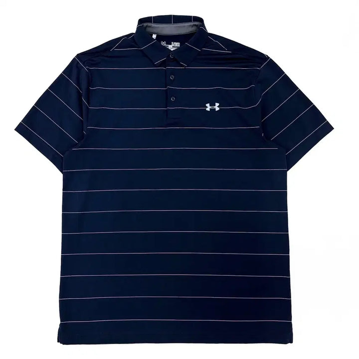 [BUNJANG] Under Armour Navy Functional Polo Shirt / [105] 언더아머 네이비 기능성 카라티