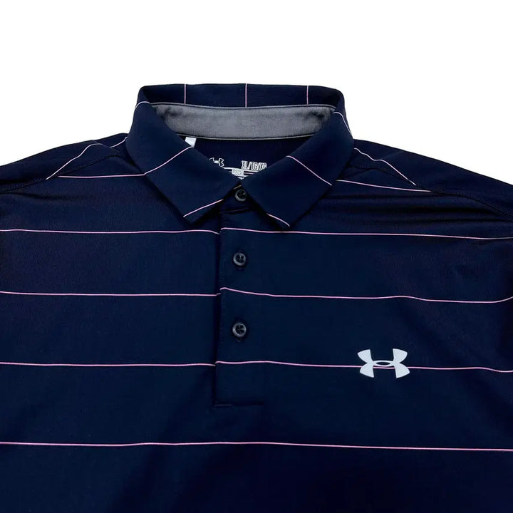 [BUNJANG] Under Armour Navy Functional Polo Shirt / [105] 언더아머 네이비 기능성 카라티