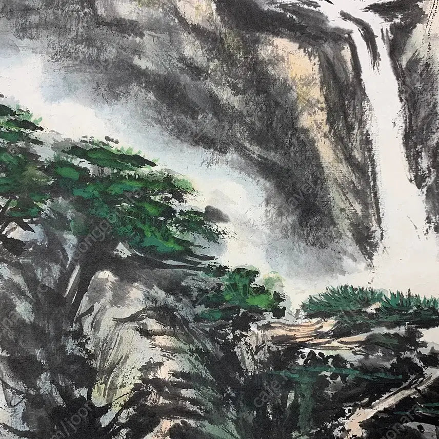 [BUNJANG] Nosan Yeo Young-goo Landscape Painting Scroll / 노산 여영구 산수화